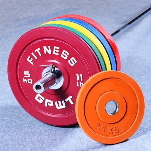 Colored Customized Competitive Price Rubber Bumper Weight Plates