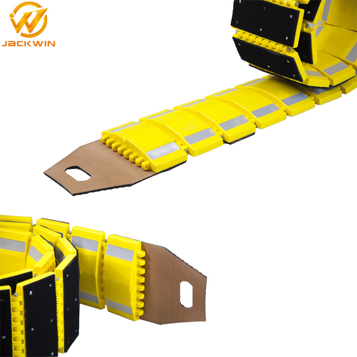 Portable Speed Bump / Plastic Speed Bump / Retractable Speed Bump / Flexible Speed Bump