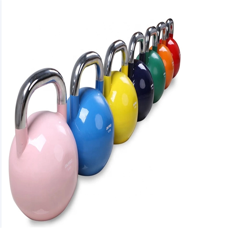 Wholesale Weight Lifting Colourful Steel 4kg Competition Sports Kettlebell