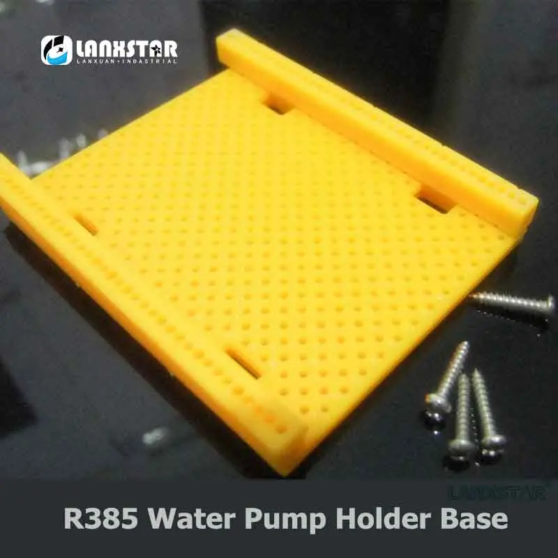 Aquarium Facility 385 Pump Bracket Base Yellow Water Pumps with Mounting Seat Holder