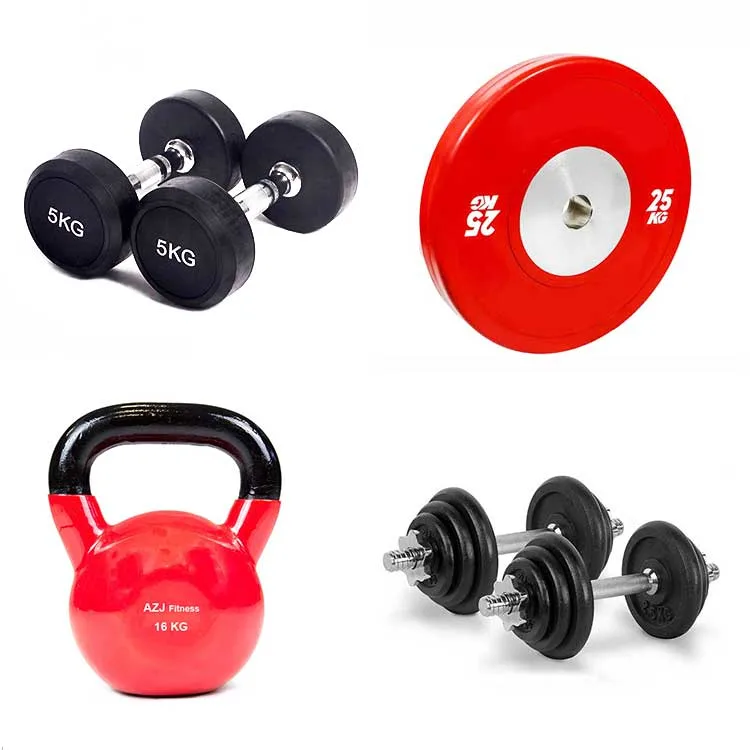 Wholesale Quality Packing Color Rubber Sporting Balls of Free Weights for Amazon