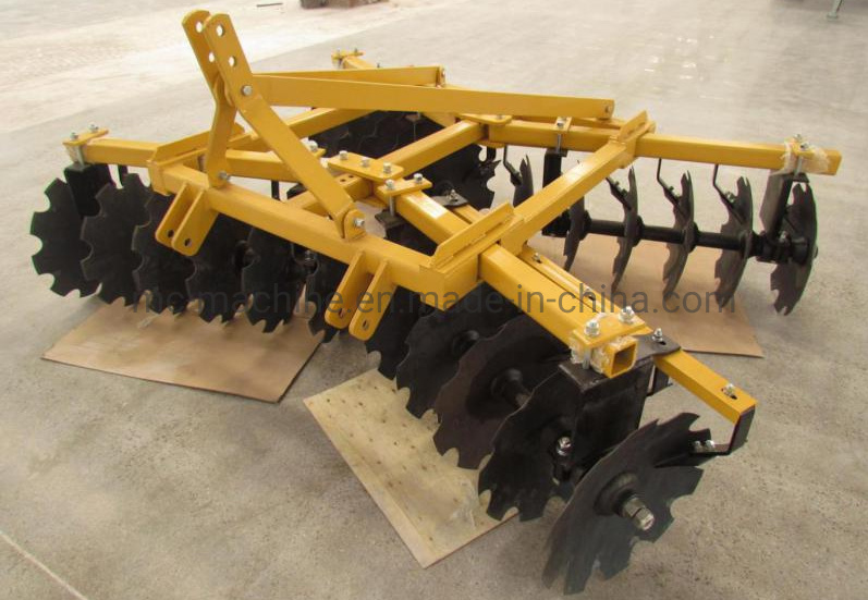 Tractor Implements Trailed Type Light-Duty Disc Harrow with 42 Discs