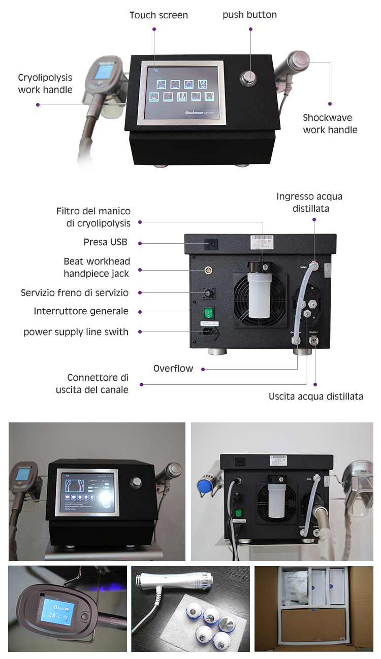 Popular Extracorporeal Weight Loss Shock Wave Therapy Equipment Shockwave