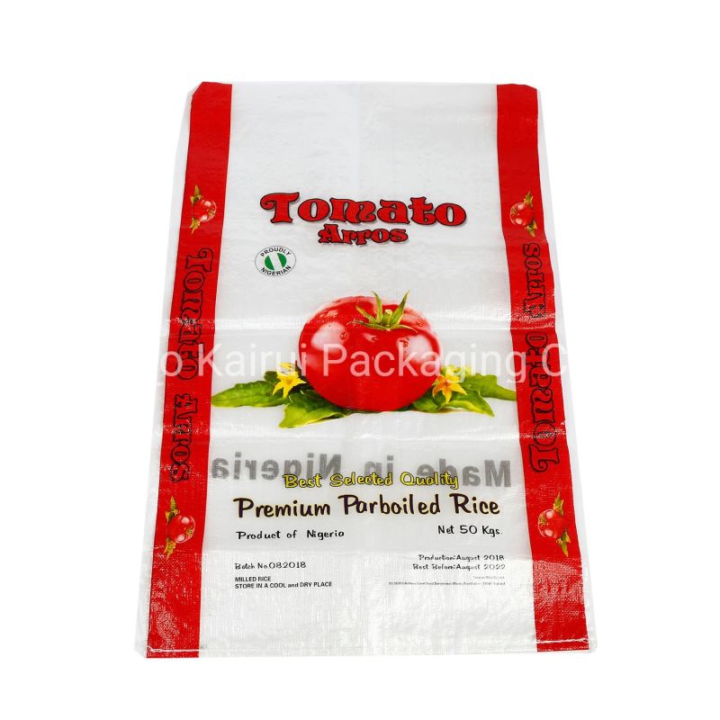 PP Woven 5kg 10kg 25kg 30kg 50kg Rice Bag