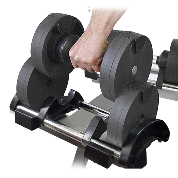 Hot High Quality 20kg 30kg Water Iron Rubber Dumbbells Set