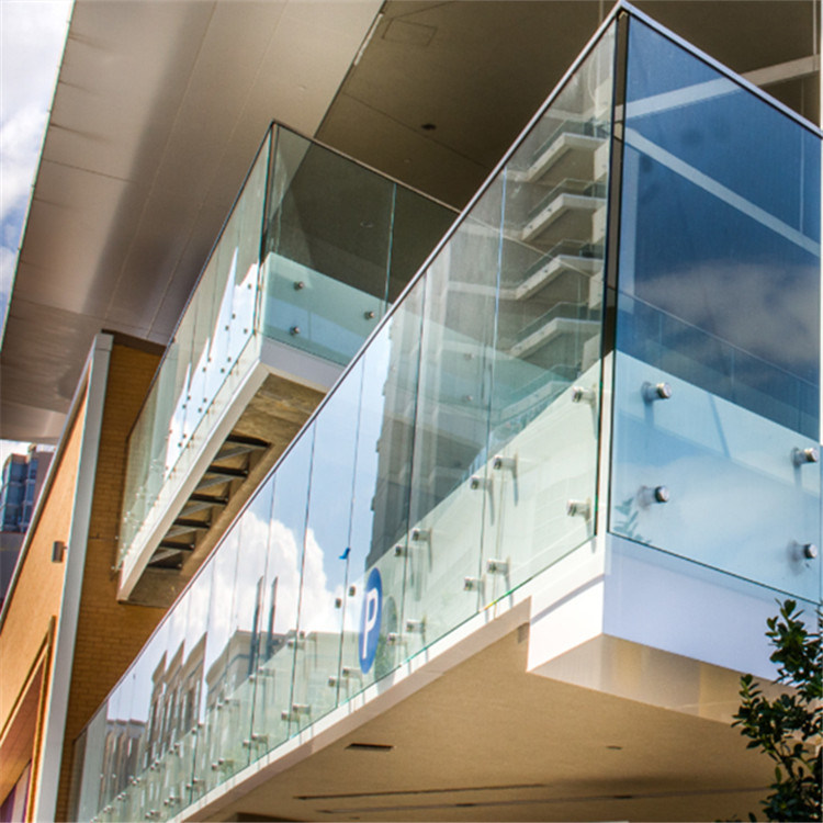 Balustrade with Glass Pool Fencing Railing Stainless Steel Standoff