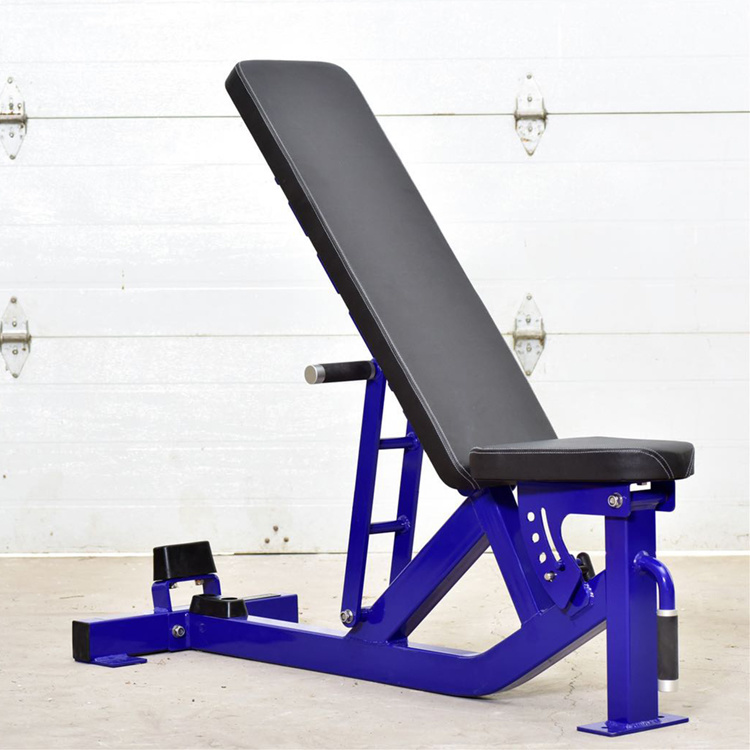 Adjustable Weight Bench Blue Fitness Equipment Weight Bench