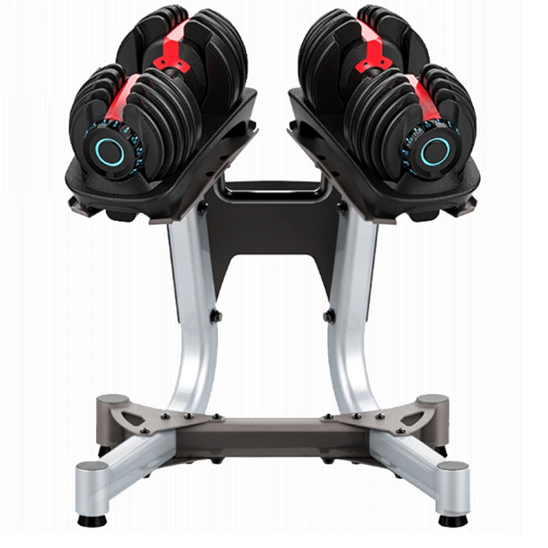 in Stock Cast Iron 25kg Adjustable Dumbbell Weights Set