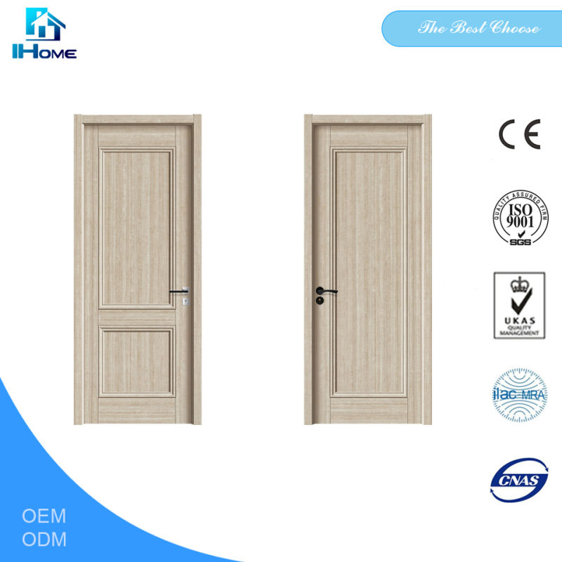 Modern Plain Solid Wood Main Door/100% Solid Oak Wood Door Models