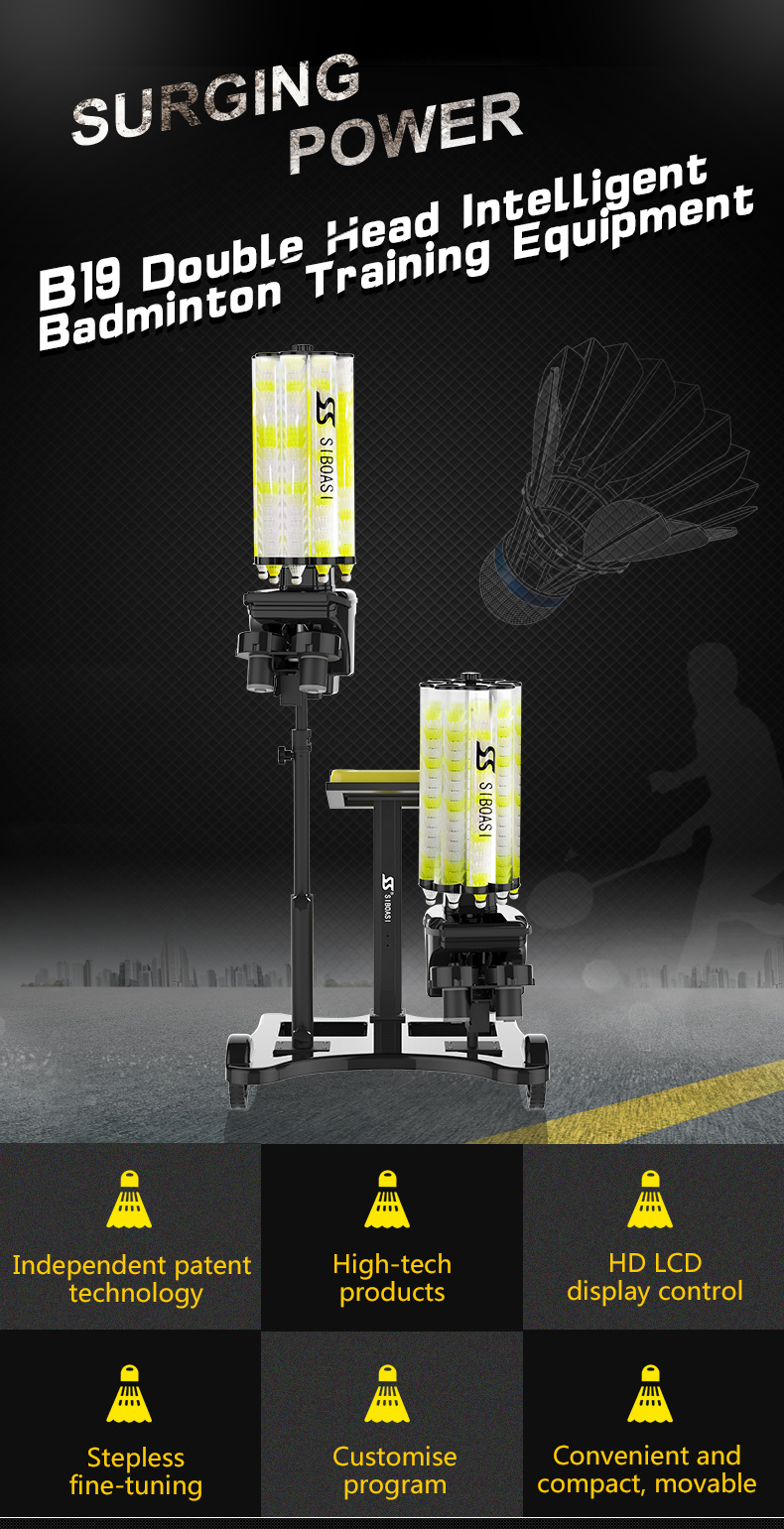 Gym Equipment About Badminton Machine for Training