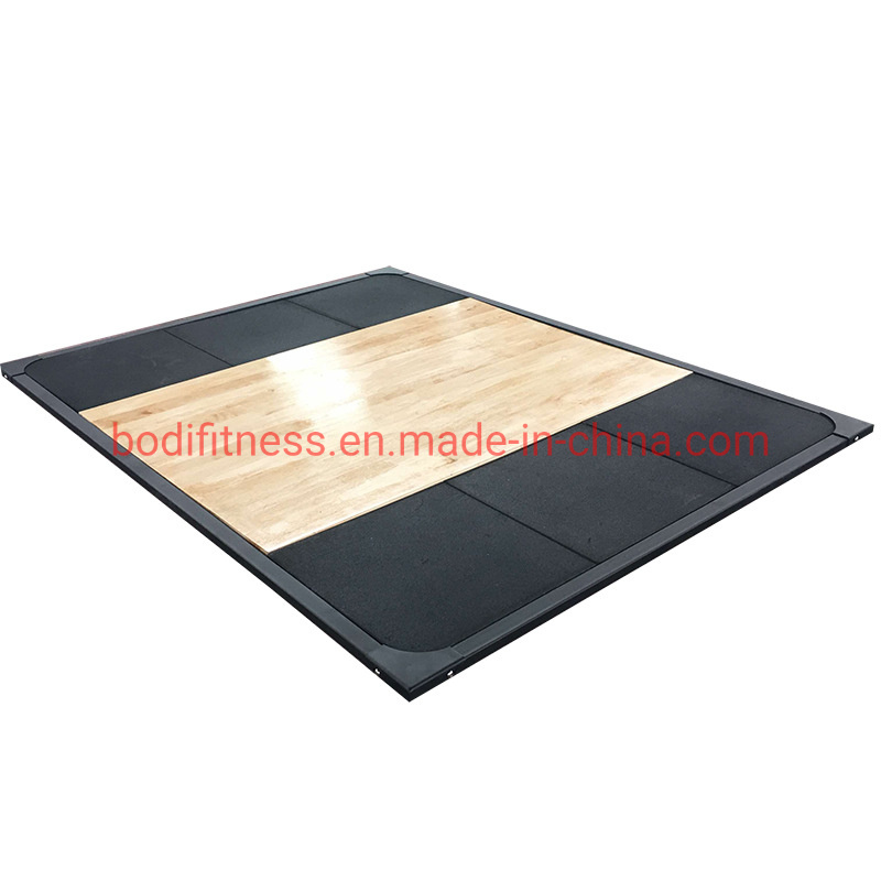 Gym Rubber Weightlifting Equipment Weight Lifting Platform