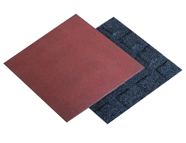 Gym Rubber Flooring Mat, Anti-Slip Rubber Floor Mat, Interlocking Gym Rubber Mat