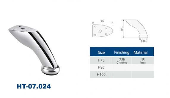 Cast Iron Furniture Feet Adjustable Screw Feet