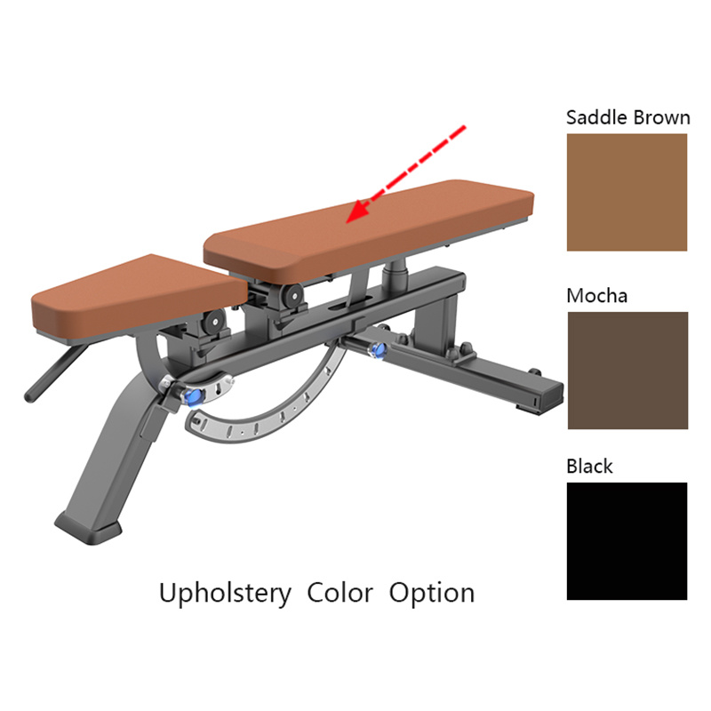 High Quality Commercial Fitness Super Adjustable Abdominal Bench From Dhz