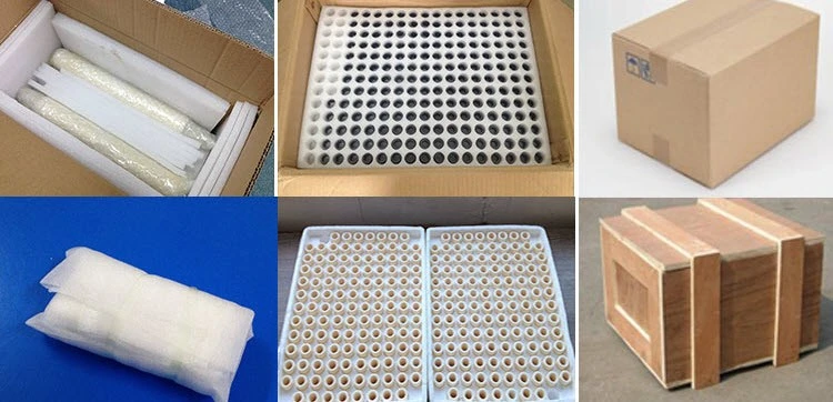 Black Zirconia Ceramic Insulation Anti-Fall Sheet Plates Blocks Raw Material