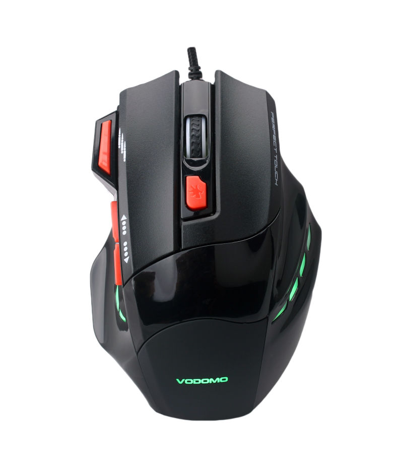 RGB Gaming Mouse, 3200 Dpi, Weight Adjutable with Built-in Weight Rock