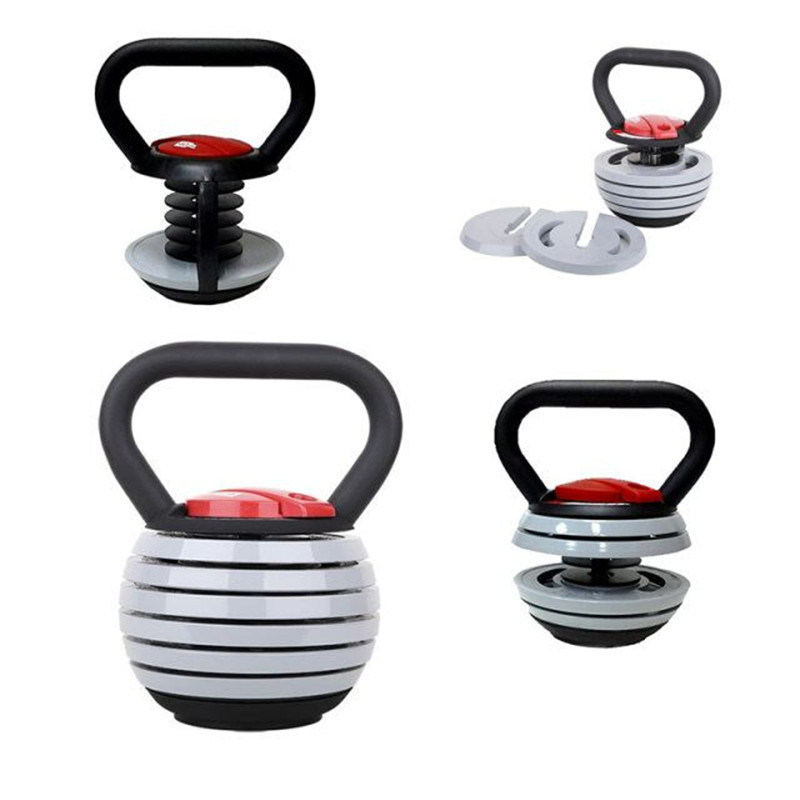 2020 18kg Factory Price Eco Friendly Fitness Adjustable Kettlebell