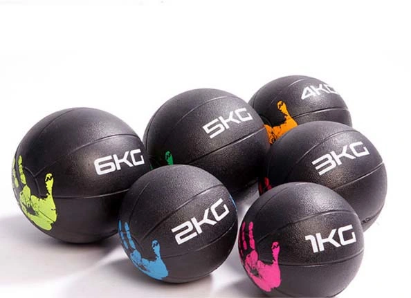 Solid Rubber Weight Ball Medicine Ball Fitness Yoga Ball