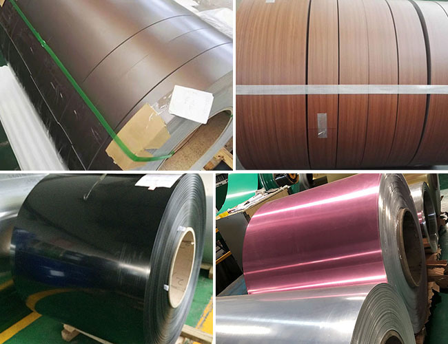 Color coated aluminum coil/Color coated aluminum sheet/Color coated aluminum strip/Color coated corrugated aluminum factories