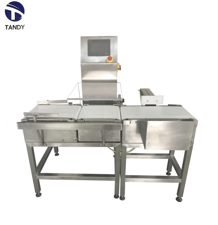 Food Package Weight Conveyor Checkweigher Weight Checker Machine with Rejection