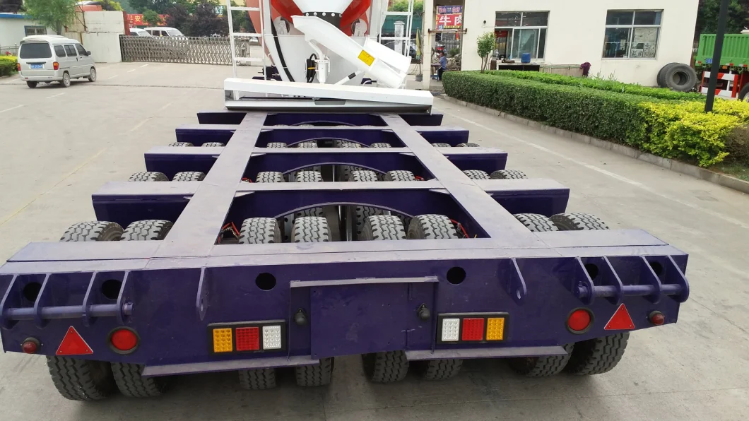 Heavy Duty Machine Transport Semi Trailer with Heavy Duty 20t/25t BPW/Fuwa Axle