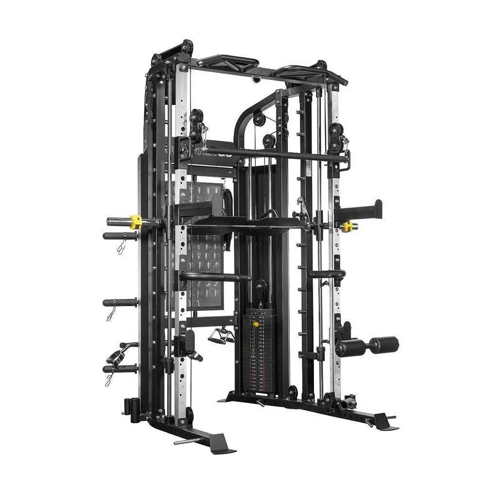 Functional Trainer 3 Combined 1 Machine with Smith, Cable Crossover and Squat Rack