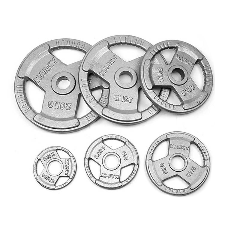 China Low Price Commercial Home Gym Exercise Equipment Barbell Plates Machined Olympic Barbell Plates