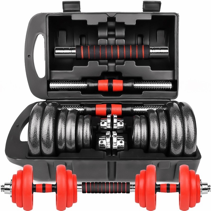 Barbell Weight Plate Dumbbell Weightlifting Adjustable Dumbbell Barbell Set