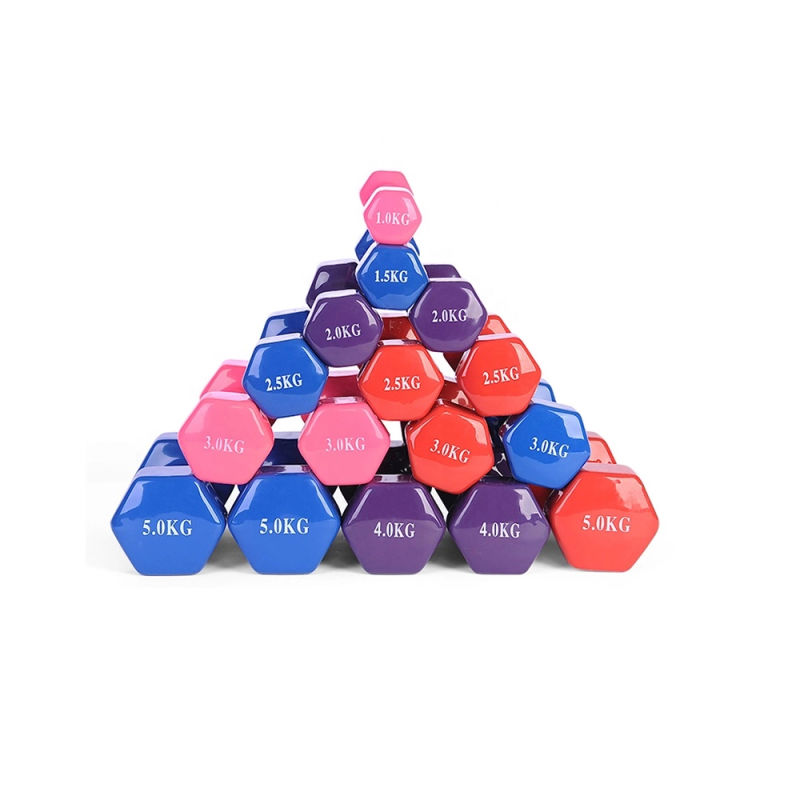 Cheap Dumbbell Weight Set Gym Equipment Colorful Dumbbell Yoga Small Sports Dumbbells