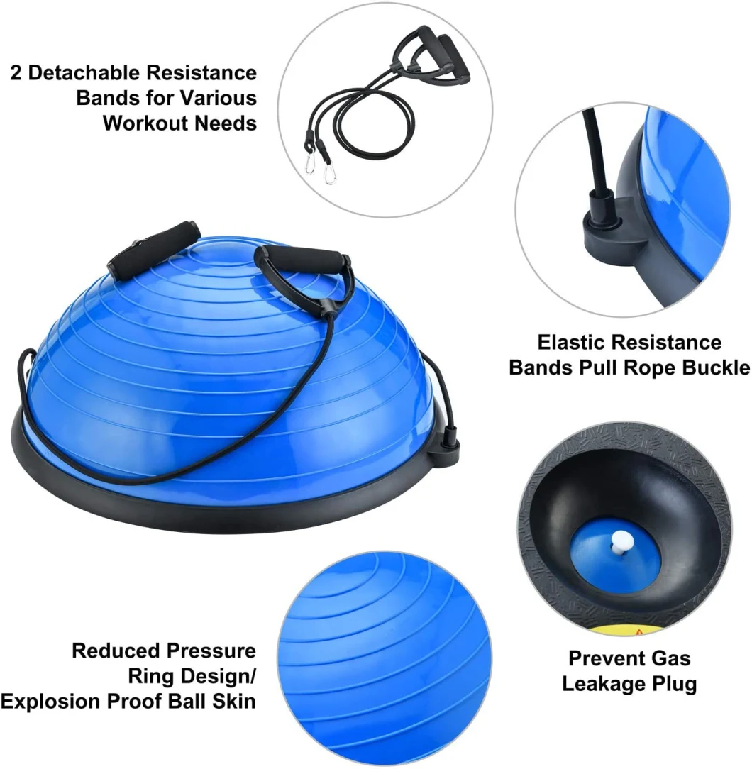 Yoga Exercise Air Fitness Half Ball Exercise Balance Bosu Ball