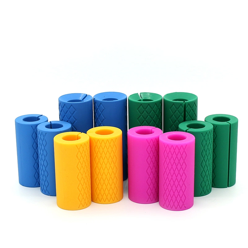 Hot Selling Eco Friendly Weight Lifting Equipment Gym Fitness Set Thick Fat Bar Grips Barbell Grips