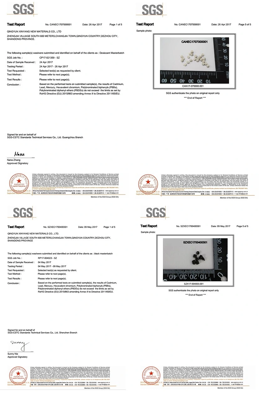 10%-45% Carbon Black Black Masterbatch for Plastics Plates