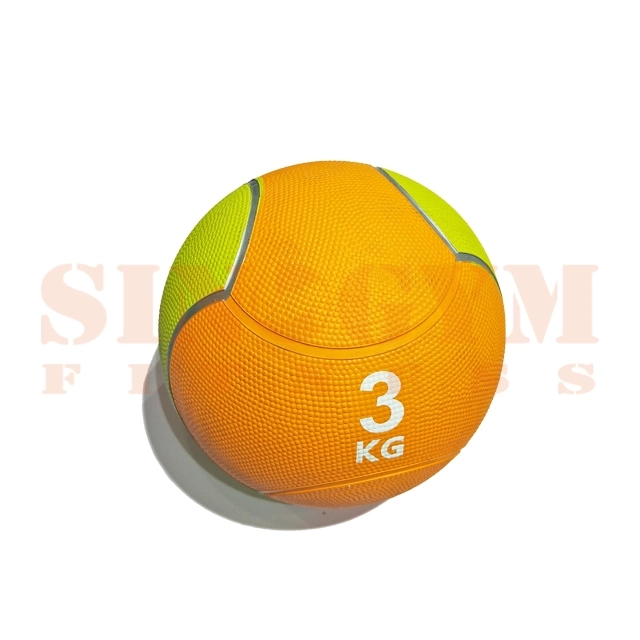 New Dual Color Medicine Ball, Exercise Gym Ball