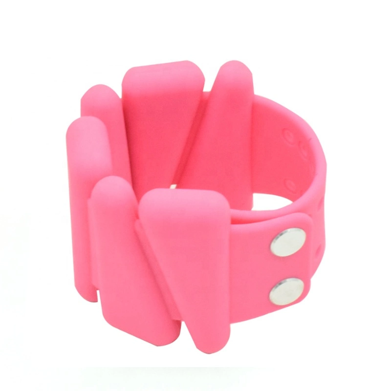 Adjustable Durable Silicone Wrist Weights Bracelets Set Ankle & Wearable Weight for Fitness