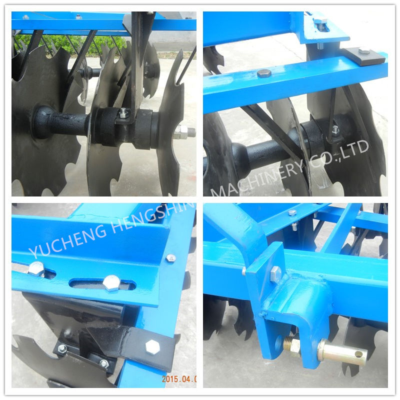 Agricultural Tractor Mounted Disc Harrow with 28 Discs