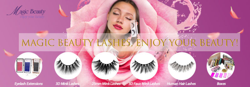 2020 Hot Selling 100% Handmade Lashes 3D Sf02 Sf07 colorful Faux Mink Eyelash Colorful Korean Eyelashes with Free Box