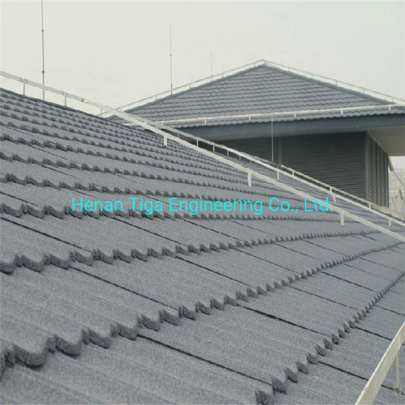 0.45mm Stone Chips Coated Metal Roofing Plates for Nigeria