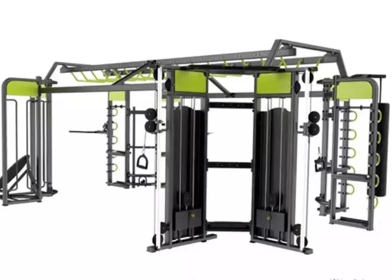 Synergy 360d 4door Multifunction Smith Machine Power Rack Home Gym Fitness Station