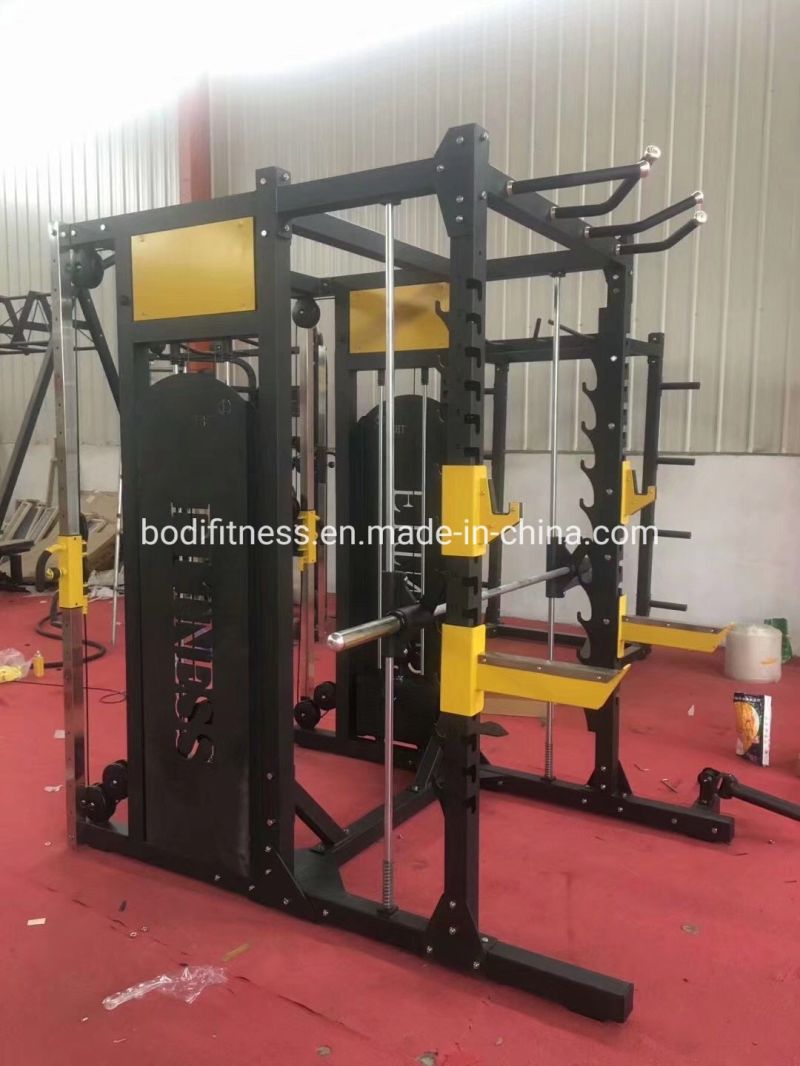 Strength Fitness Equipment Crossfit Rack Multi Functional Trainer Smith Machine