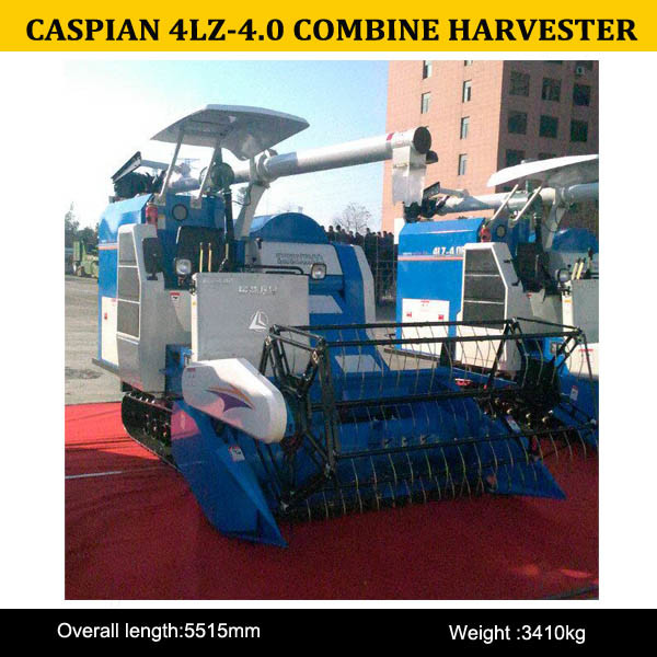 Chinese Liulin Combine Harvester 4lz-4.0 for Sale, Rice Combine Harvester for Sale