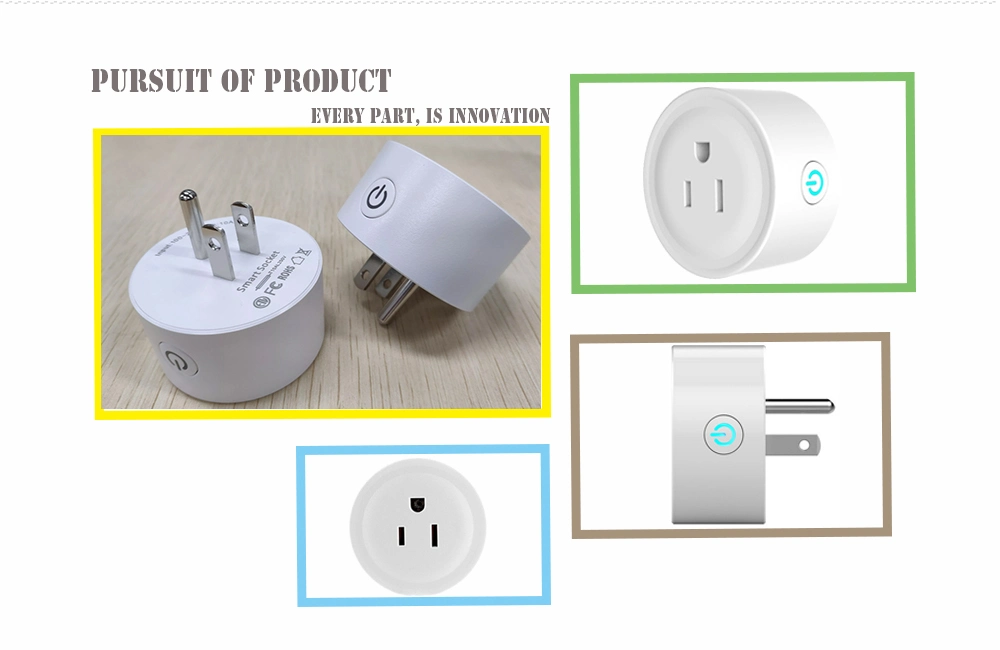 New Tuya Smart Life 10A Alexa Smart Plug USA, Smart Power Plug, WiFi Plug Smart Socket