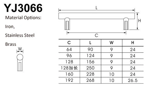 Stainless Steel Pull Bar Handle Various Colors Long T Bar Handle for Kitechen Cabinet Drawer Pulls