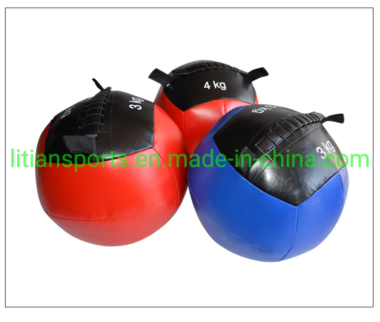 Soft Medicine Ball Weighted Slam Wall Ball for Workout Use