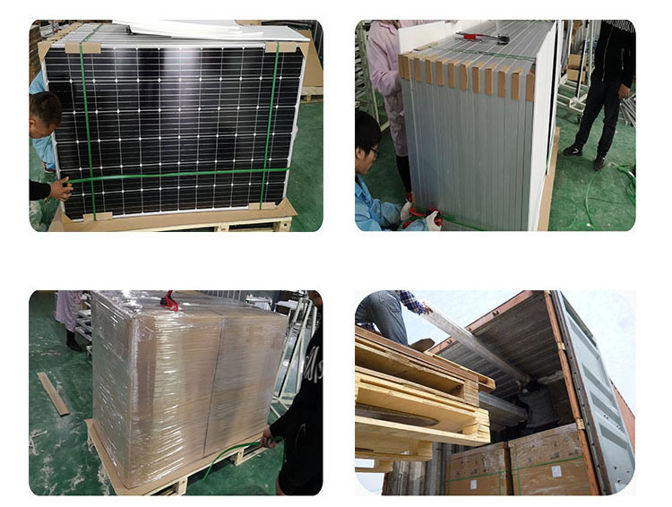 High Efficiency All Black Mono Module 300W Full Black Solar Panel (second-hand)