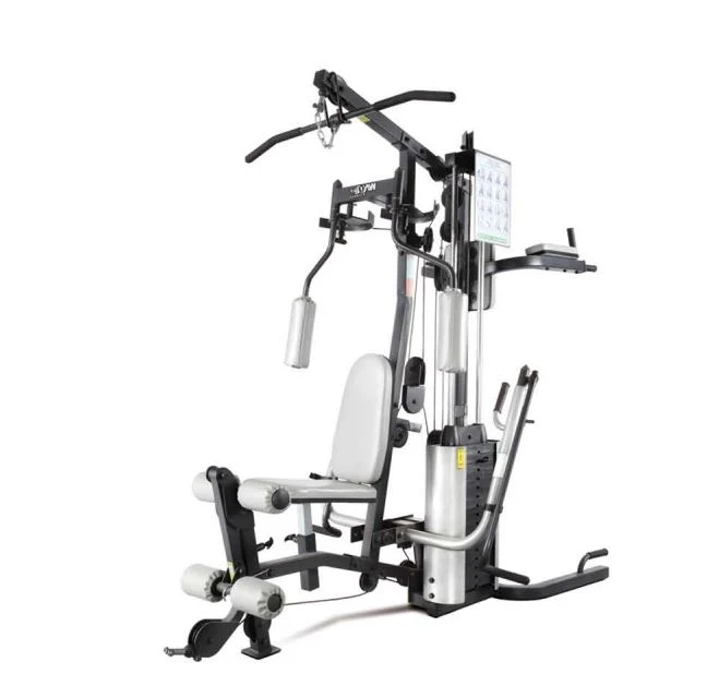 2-Station Integrated Training Home Gym Machine Fitness Strength Equipment