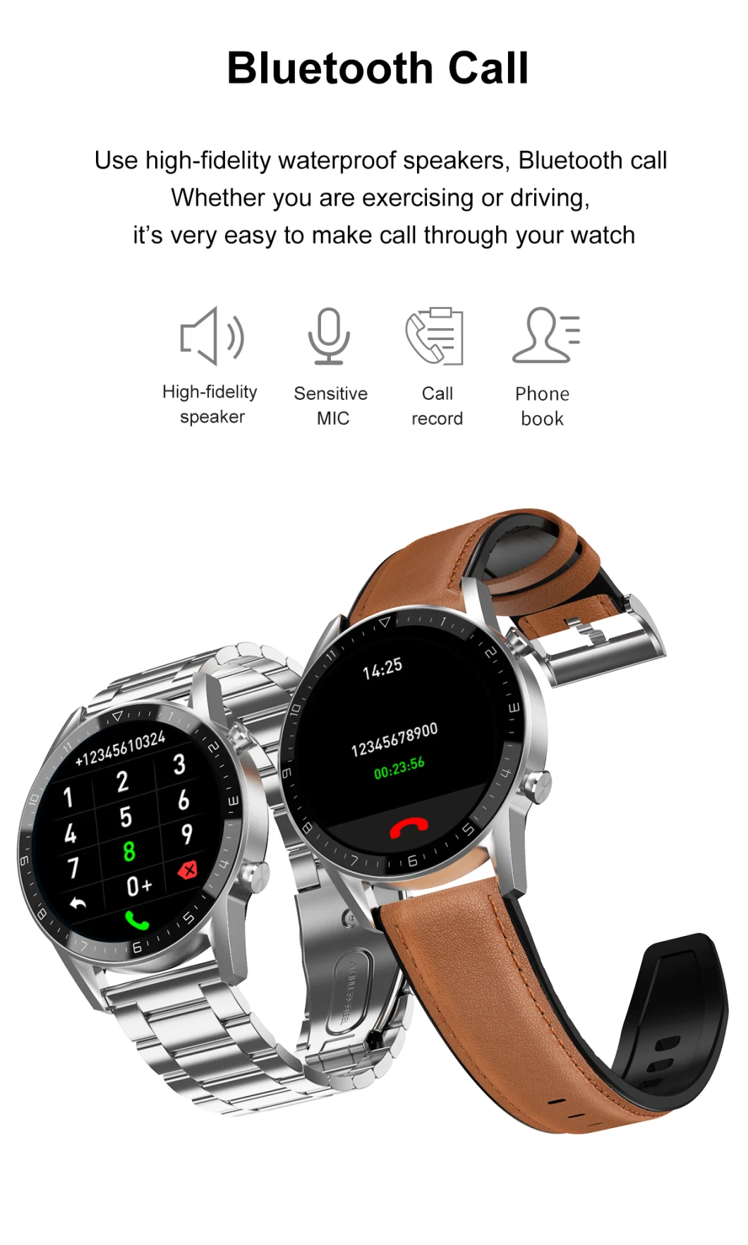 High Quality Cheap Durable Smart Watch Pedometer Smart Watch HD Screen Smart Watch