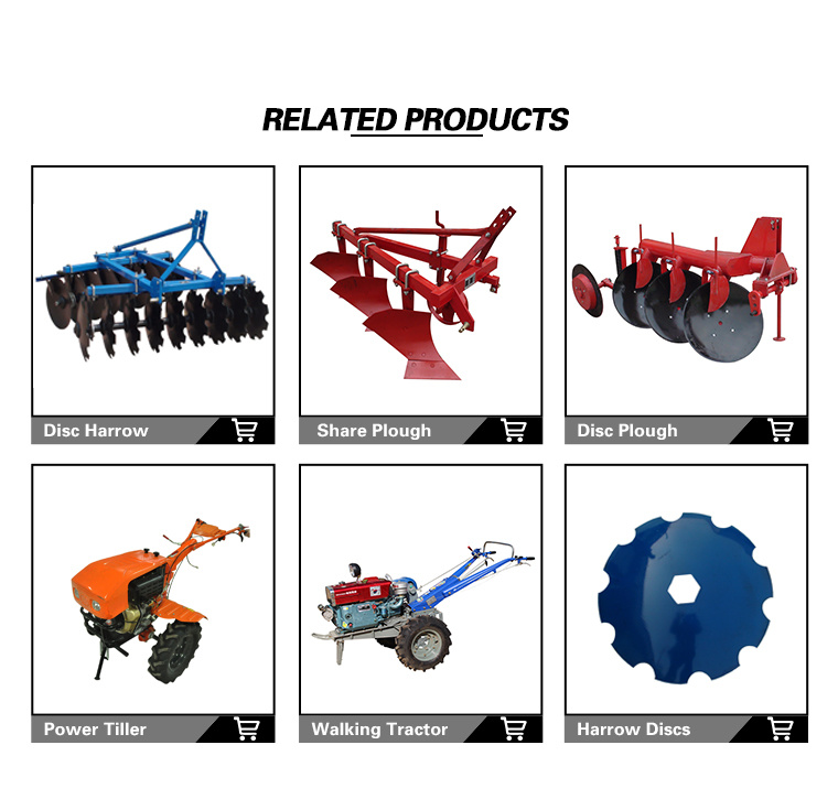 Farm Machine Fish Type Tube Disc Plough Disc Plow Small Fish Plough Ridger Plough