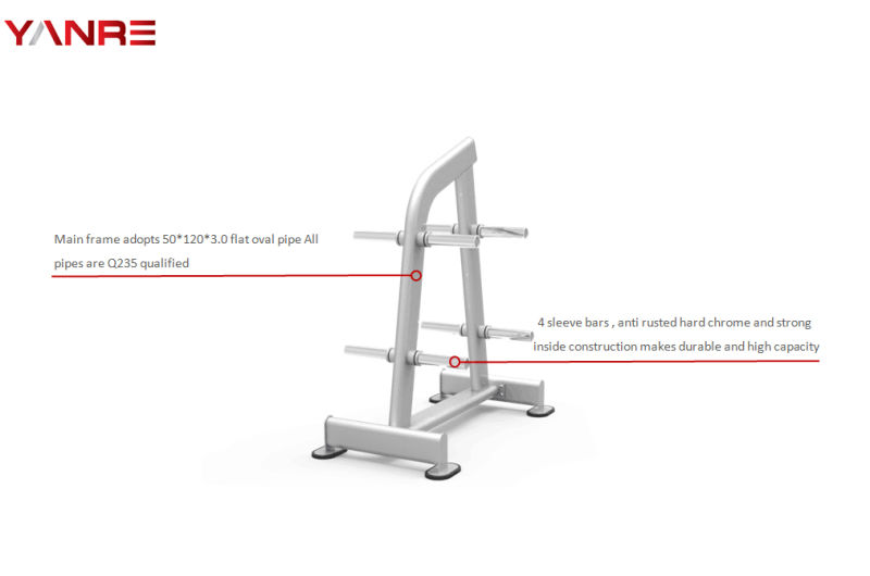 Fitness Equipment / Gym Machine Parts Plate Rack