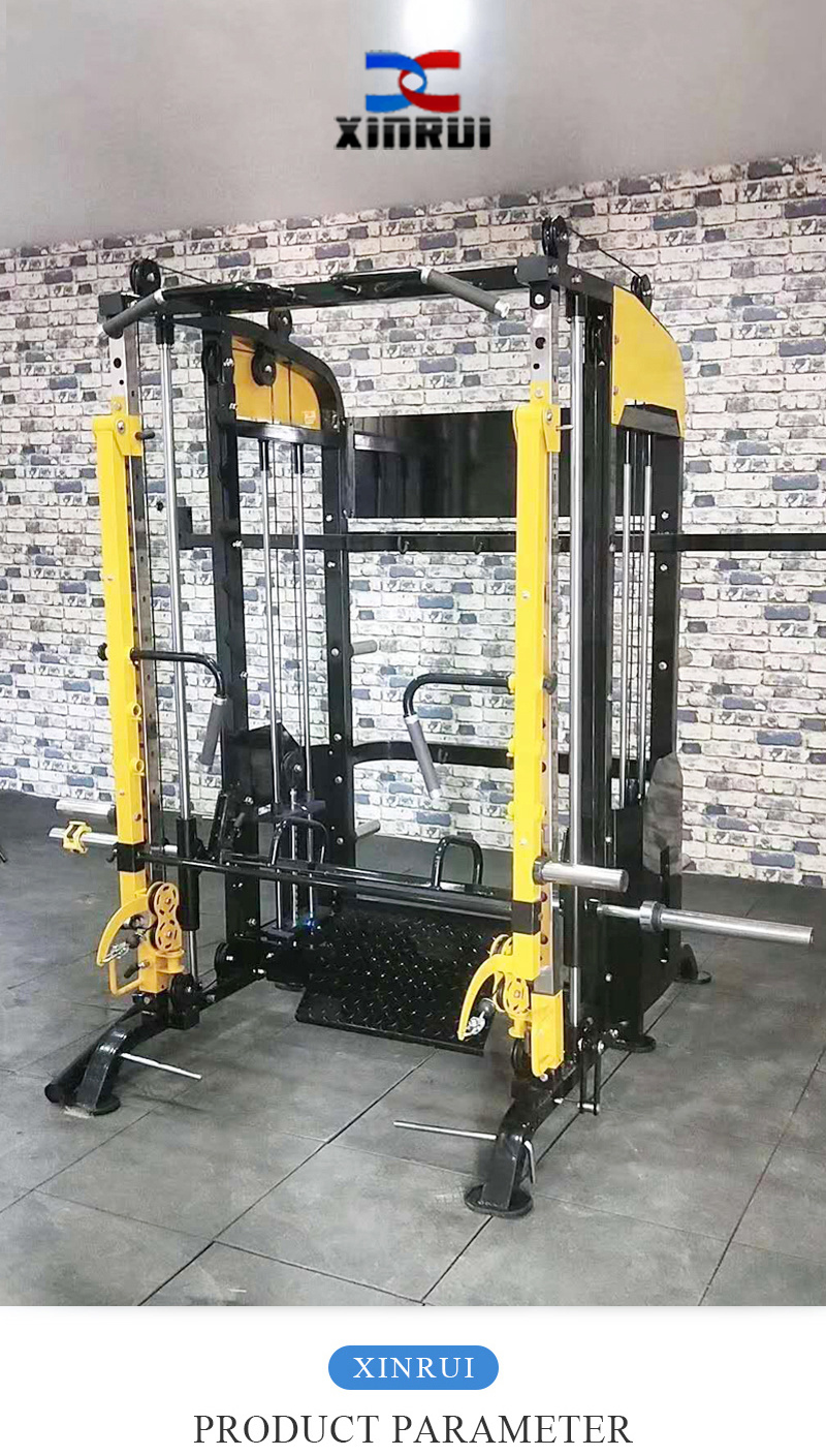 Factory Price Multifunction Commercial Gym Fitness Equipment Smith Machine