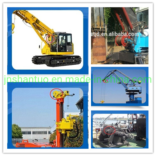 High Speed 10000/11000/12000 Lbs Pounds 5 T 5000 Kg Hydraulic Truck Winch with Orbit Hydraulic Motor